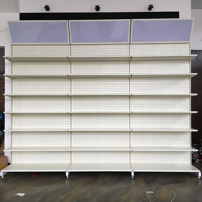 單麵超市（shì）貨架